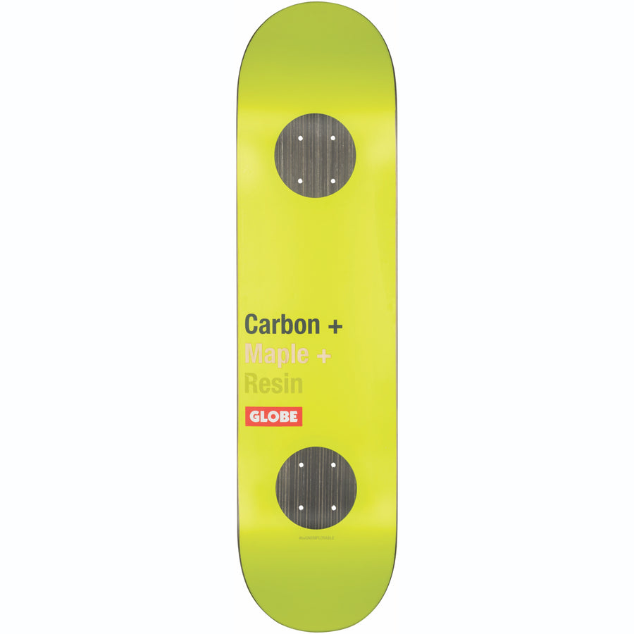 Globe Skateboard G3 Bar Impact Deck Impact Toxic Yellow 8.0'' - [ka(:)rısma] showroom & concept store