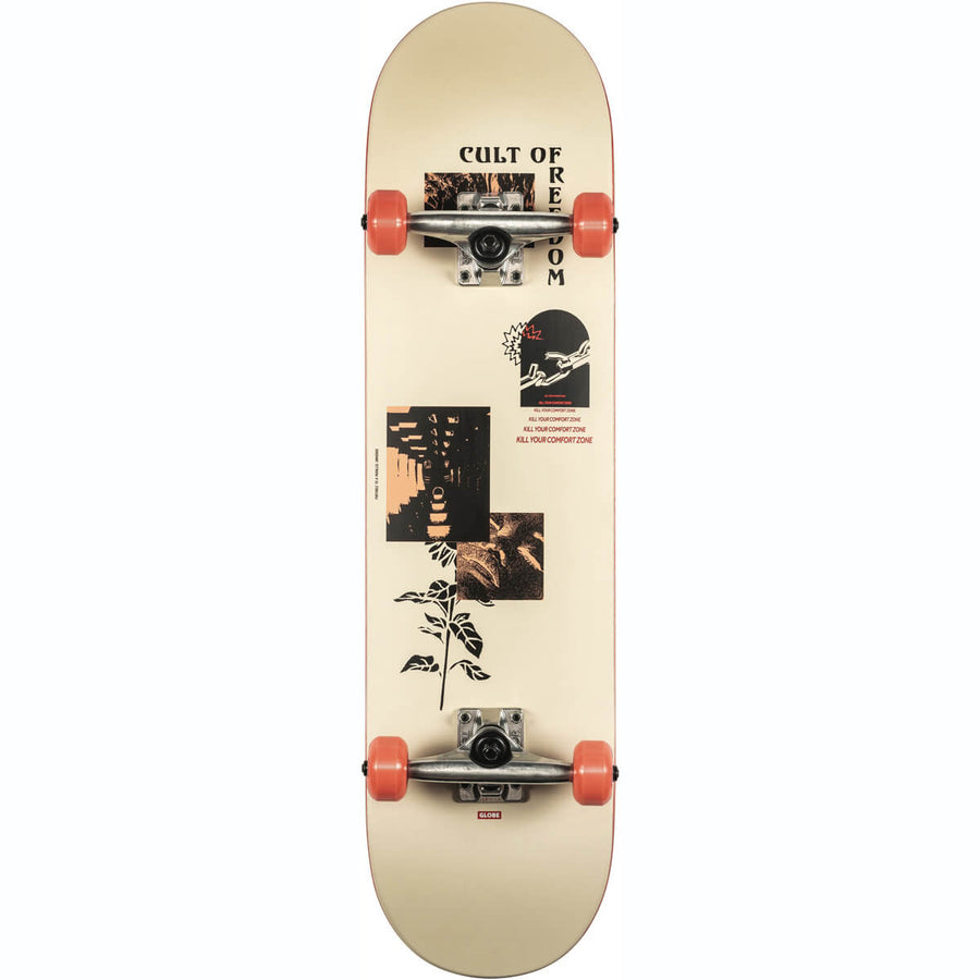 Globe Skateboard G1 Parallel Universe Complete Coffe Off-White 8.0'' - [ka(:)rısma] showroom & concept store