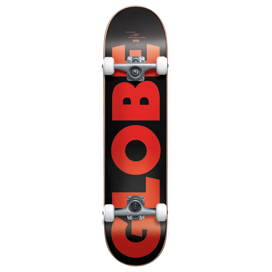 Globe Skateboard G0 Fubar Complete Black/Red 7.75'' - [ka(:)rısma] showroom & concept store