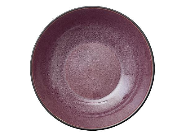 Bitz Pasta plate 20 cm black/purple - [ka(:)rısma] showroom & concept store