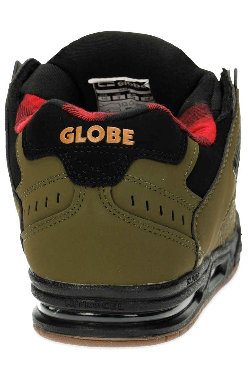 Globe Shoes Sabre Olive / Black / Plaid - [ka(:)rısma] showroom & concept store