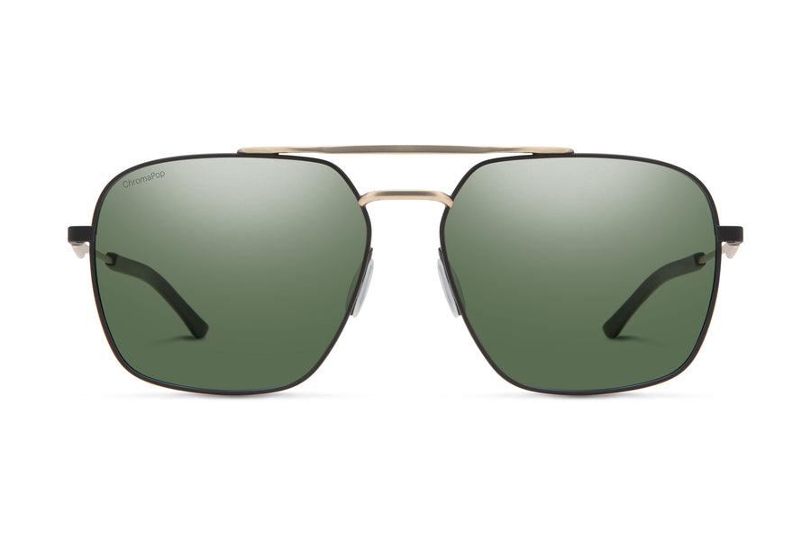 Smith Sunglasses Double Down Matte Black / Gold - [ka(:)rısma] showroom & concept store