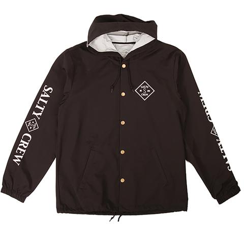 Salty Crew Tippet Snap Jacket Black - [ka(:)rısma] showroom & concept store