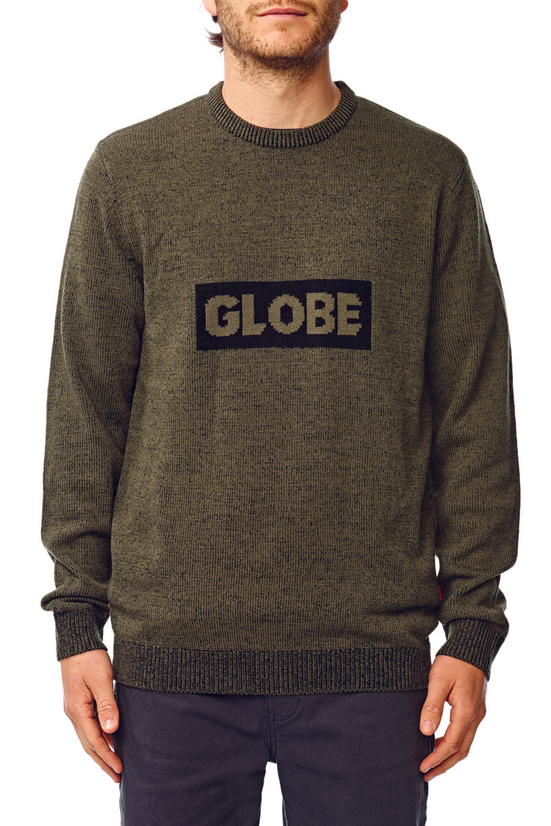 Globe Corp Sweater Green - [ka(:)rısma] showroom & concept store