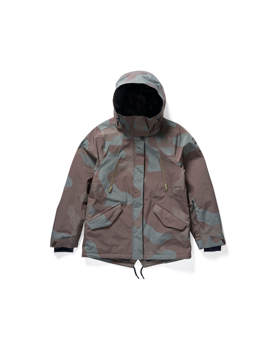 Holden Women's Insulated Fishtail Jacket Forest Camo - [ka(:)rısma] showroom & concept store