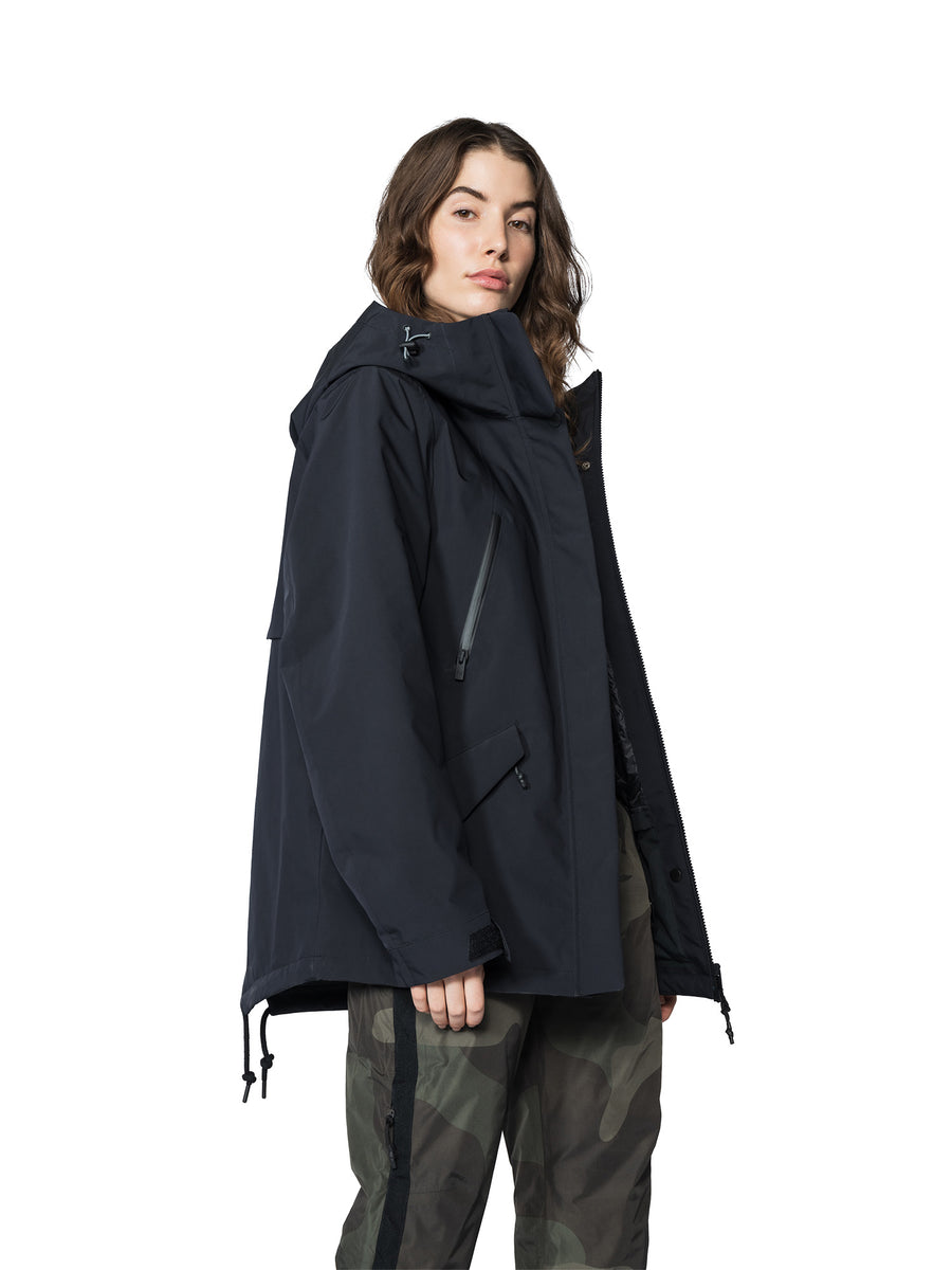Holden Women's Insulated Fishtail Jacket Dark Olive Distressed - [ka(:)rısma] showroom & concept store