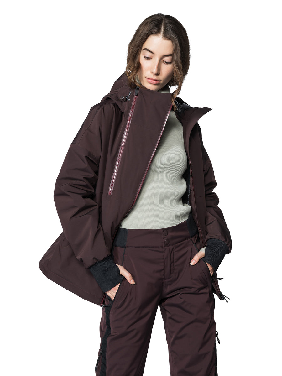 Holden Women's ASYM Alpine Jacket Aubergine - [ka(:)rısma] showroom & concept store
