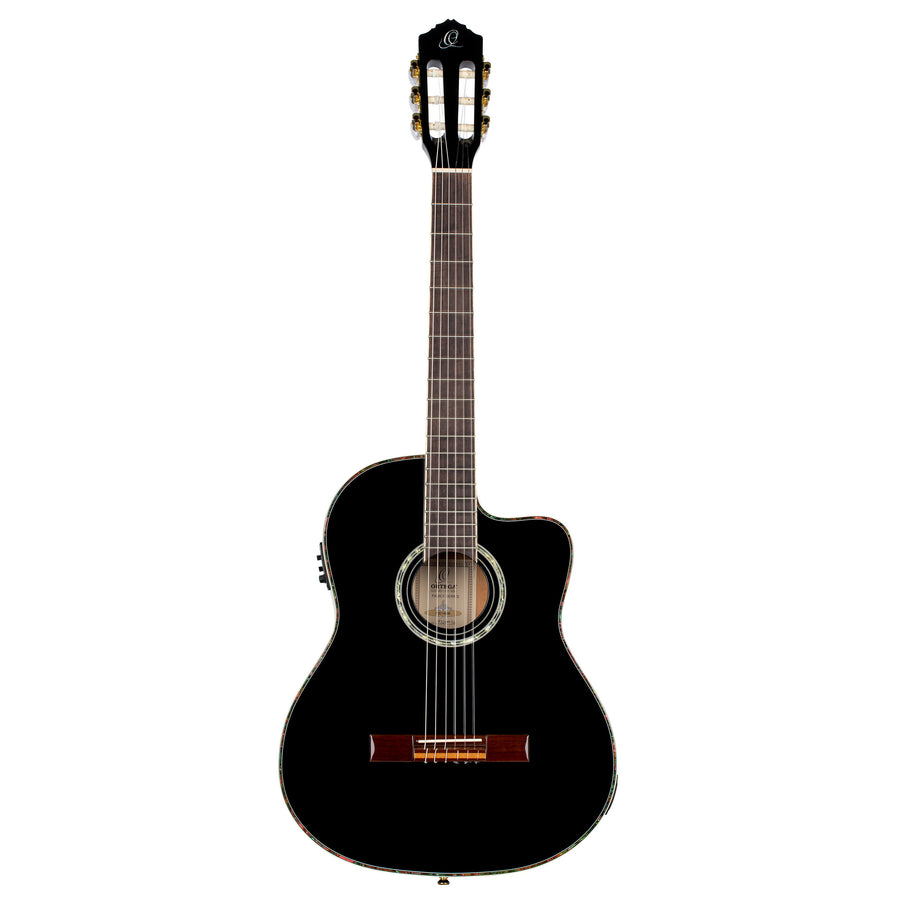 Ortega RCE145BK Classical Guitar Slim Neck - [ka(:)rısma] showroom & concept store