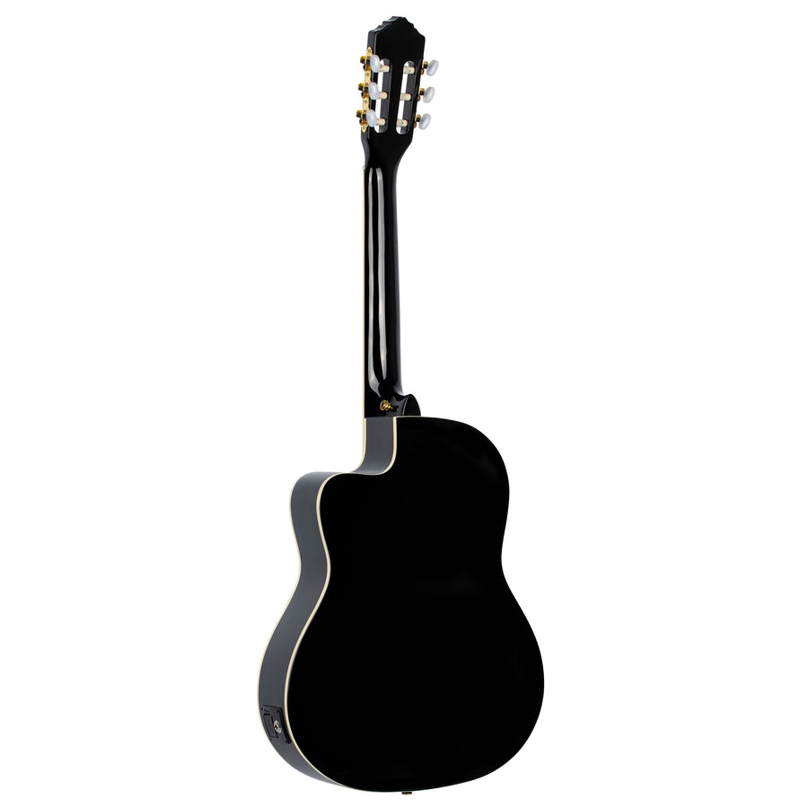 Ortega RCE145BK Classical Guitar Slim Neck - [ka(:)rısma] showroom & concept store