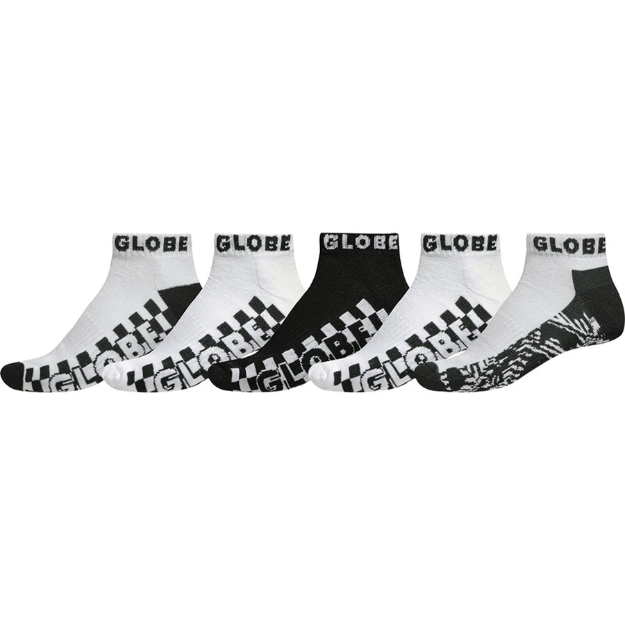 GLOBE Strobe Ankle Socks 5-Pack - [ka(:)rısma] showroom & concept store