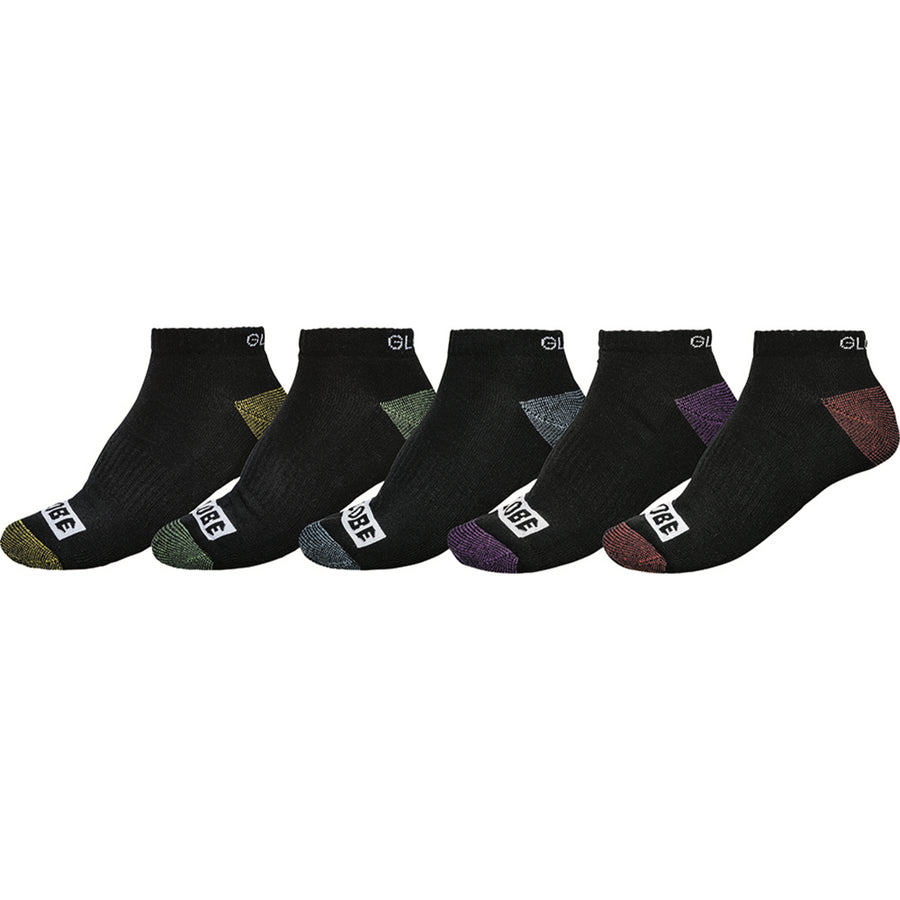 GLOBE Romney Ankle Socks 5-Pack - [ka(:)rısma] showroom & concept store